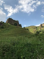 Fototapeta na wymiar landscape in the mountains