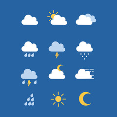 collection weather icons