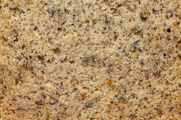 Healthy sweet dessert snack background. Abstract background or texture homemade banana muffin, close up