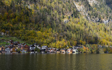 Beautiful Hallstatt Village of Austria