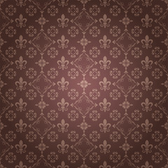 Damask Wallpaper. Vector graphics