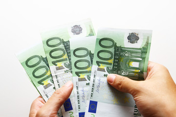 Europe banknote background