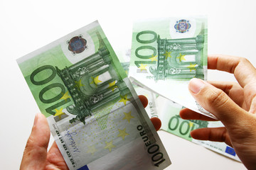 Europe banknote background