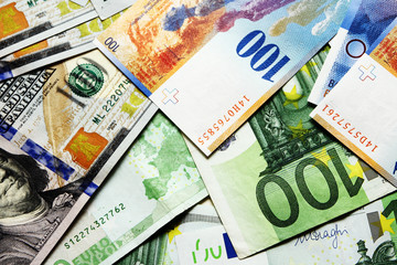 Europe banknote background