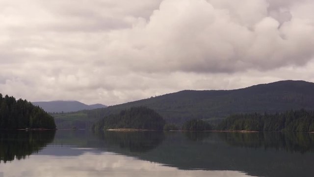 Ocean and islands scene