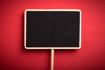 Blank Blackboard Sign Board Isolated