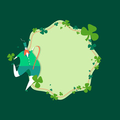St Patrick's day illustration