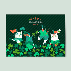 St Patrick's day illustration