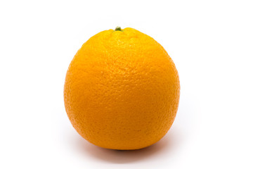 Image of Fresh orange fruit isolated on white background. Fruit. Food.