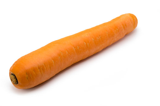 Image of fresh carrot isolated on white background. Vegetables. Food.