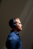 Man in headphones