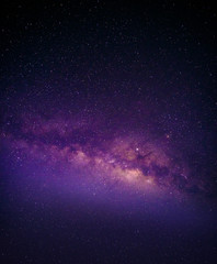 Milky Way galaxy,starry night