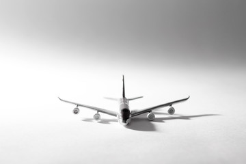 a model of an airplane