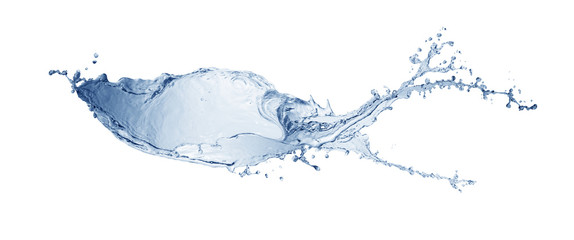 Water,water splash isolated on white background