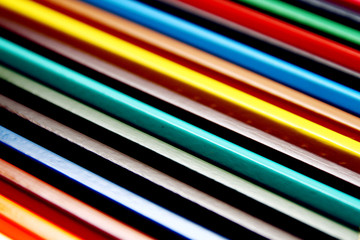 Wooden pencils background