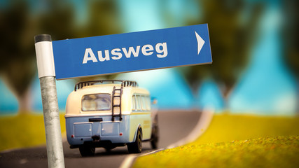 Schild 366 - Ausweg