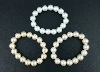 Pearl bracelet shiny for women jewelry