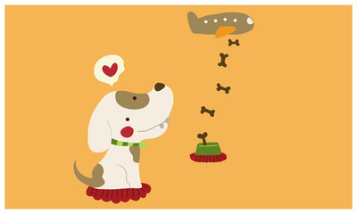 Cute animals character cartoon vector