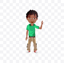 black boy character