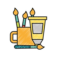 artistic color tube brushes supplies