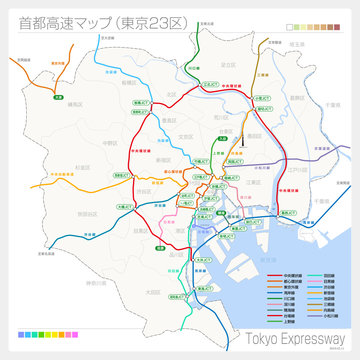 首都高速マップ（東京23区）