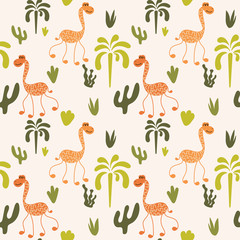 Funny long-necked animals