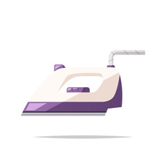 Clothes iron vector isolated illustration