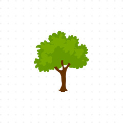 tree isolated illustration