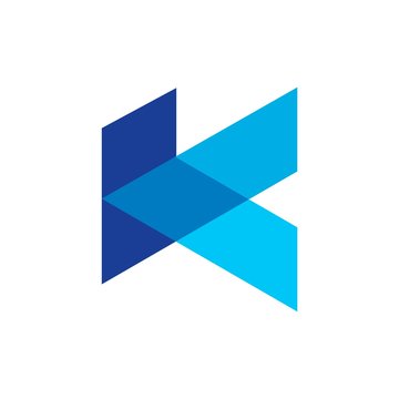 Letter K logo icon design template elements - Illustration - Vector