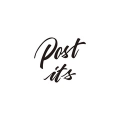 Post its. Sticker for social media content.Media  directing, instruction.