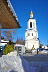 Bogolyubsky Convent Nativity of the Virgin. Orthodox monastery in the village of Bogolyubovo, Vladimir region