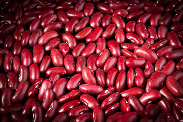 Red beans as background
