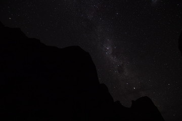 Fototapeta na wymiar ニュージーランド、テカポの星空