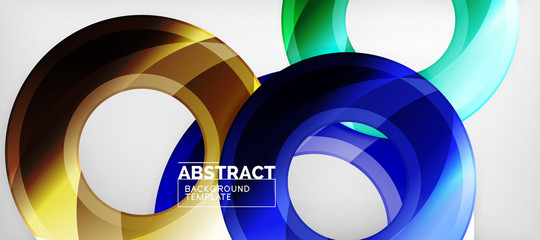 Modern geometrical abstract background, vector design