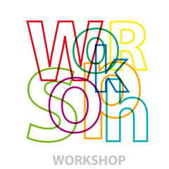 Vector workshop. Broken text