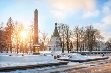 Обелиск Минину и Пожарскому Obelisk to Minin and Pozharsky