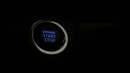 Light up the engine start stop button