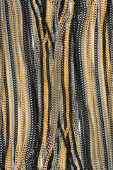 Metallic chains background