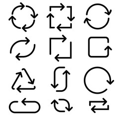 Arrows in circular motion