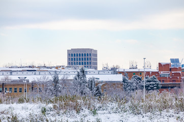 Rome Skyline: Palazzo della Civilta.