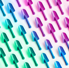 multicolored scoop pattern picture