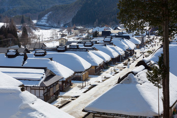 【福島県】冬の大内宿 © k_river
