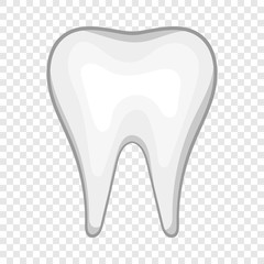 White tooth icon background for any web design