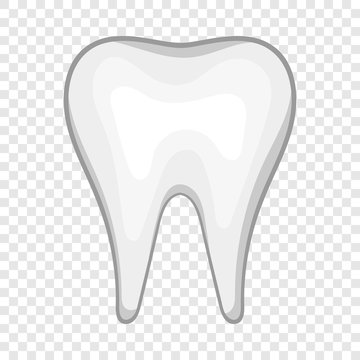 White tooth icon background for any web design