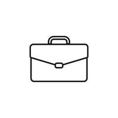 Briefcase icon design template vector isolated