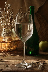 Still life with willow