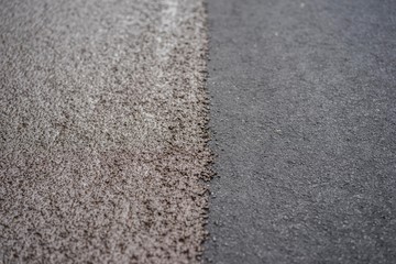 frischer Asphalt