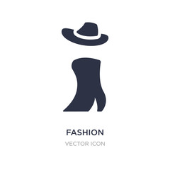 fashion icon on white background. Simple element illustration from Blogger and influencer concept.