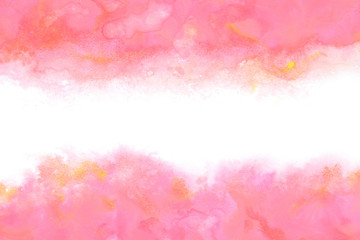 ピンク 抽象 春 水彩 背景
