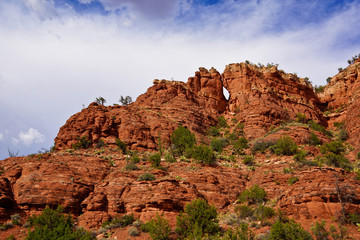 red rock sedona unique stone formation